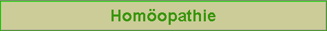 Homopathie